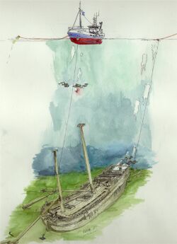 drawing by Maritime Museum of Finland