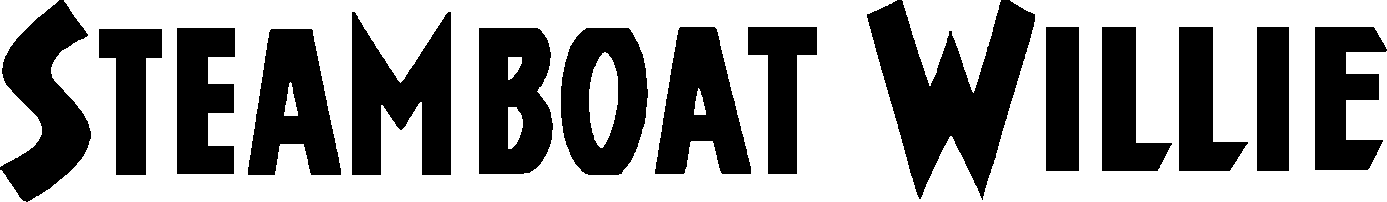 Steamboat Willie Standard Logo -- Steamboat_Willie_movie_logo_standard_version.gif