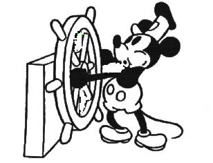 Mickey Mouse from Steamboat Willie (1928) -- mickey4.gif