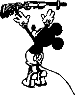 Mickey Mouse reaching for a gun (about 1930) -- mp6-t.gif