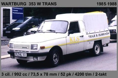 Wartburg 353 W Trans