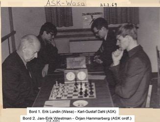 ASK-Wasa match 1969