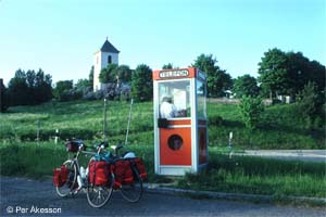 telefonkiosk i Vstergtland