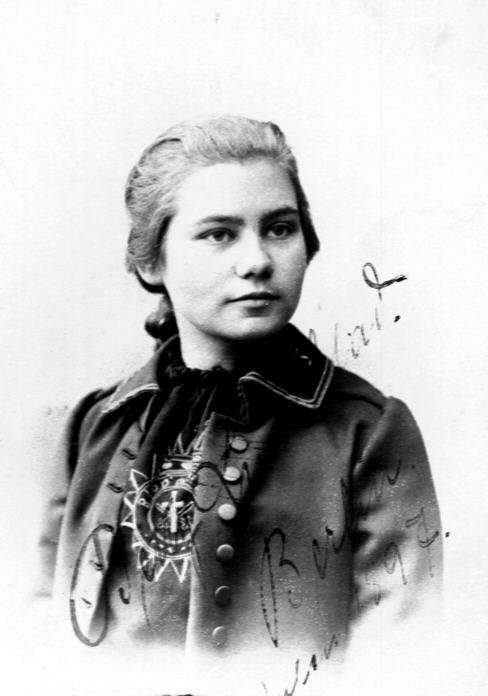 Betty Lundblad in 1897