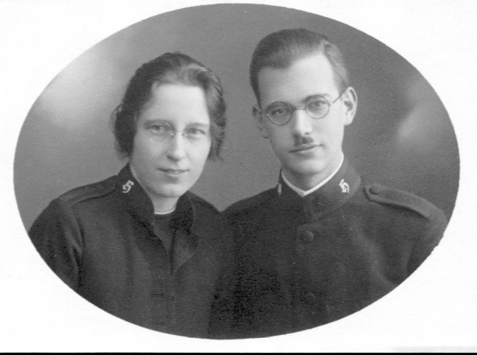 Frieda and Erik, wedding picture 1929