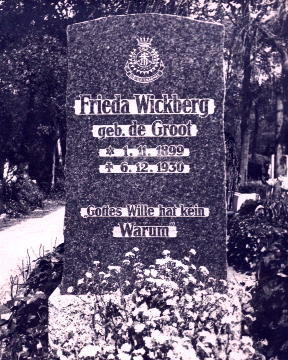 Friedas gravsten i Berlin