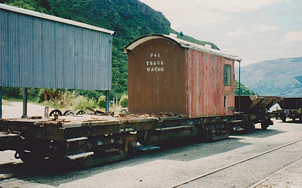 Picture of a Kingston Museeum track maint car