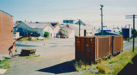 A typical NZRail Container Transport