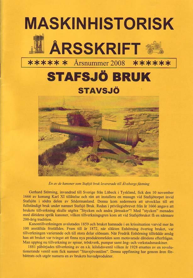 Maskinhistorisk årsskrift 2008