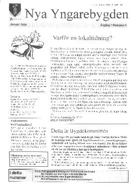 Nya Yngarebygden 1994:1